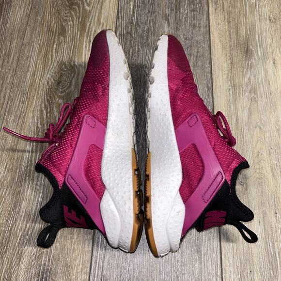 Nike Air Huarache Run Ultra 819151-602 Women’s US Size 7.5 Pink Sneaker Shoes - Picture 9 of 11